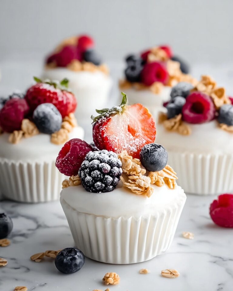 Frozen Yogurt Granola Cups Recipe
