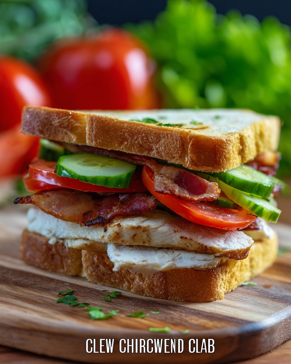 Low Carb Chicken Club Sandwich Recipe - Recipe Image