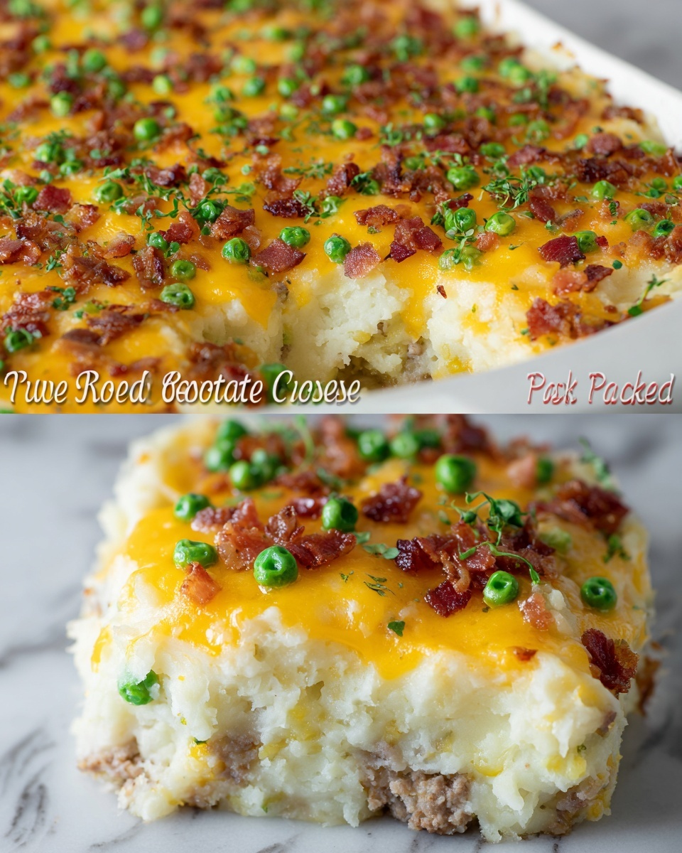 Twice Baked Potato Casserole Recipe - Recipe Image