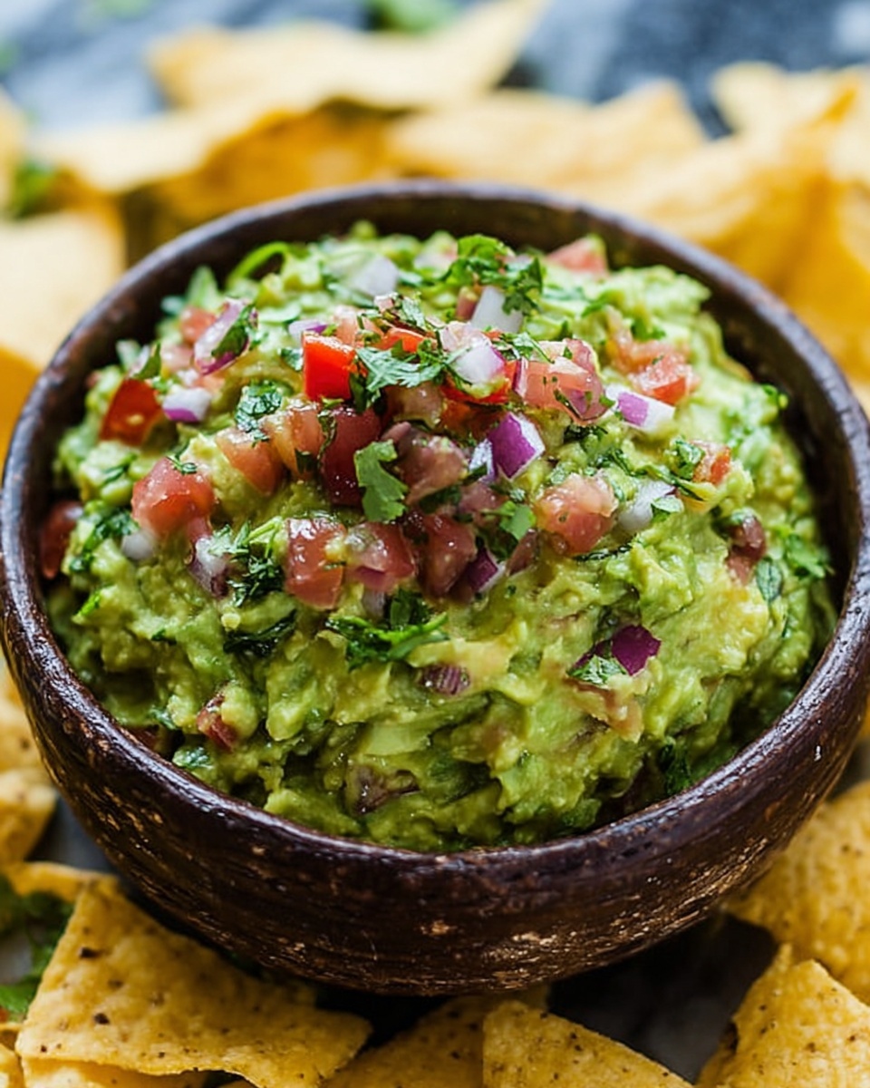 Easy Homemade Guacamole Recipe - Recipe Image