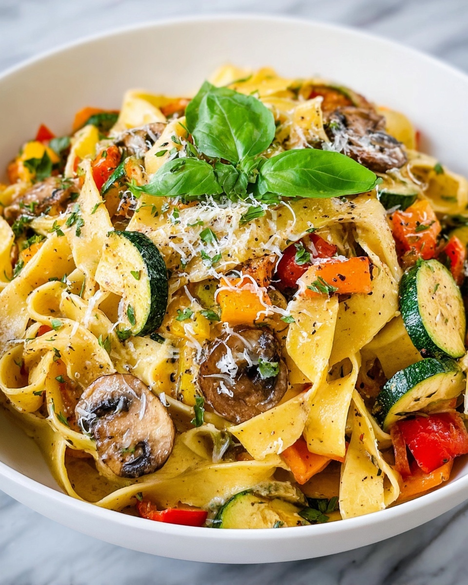 Simple and Delicious Pasta Primavera Recipe - Recipe Image