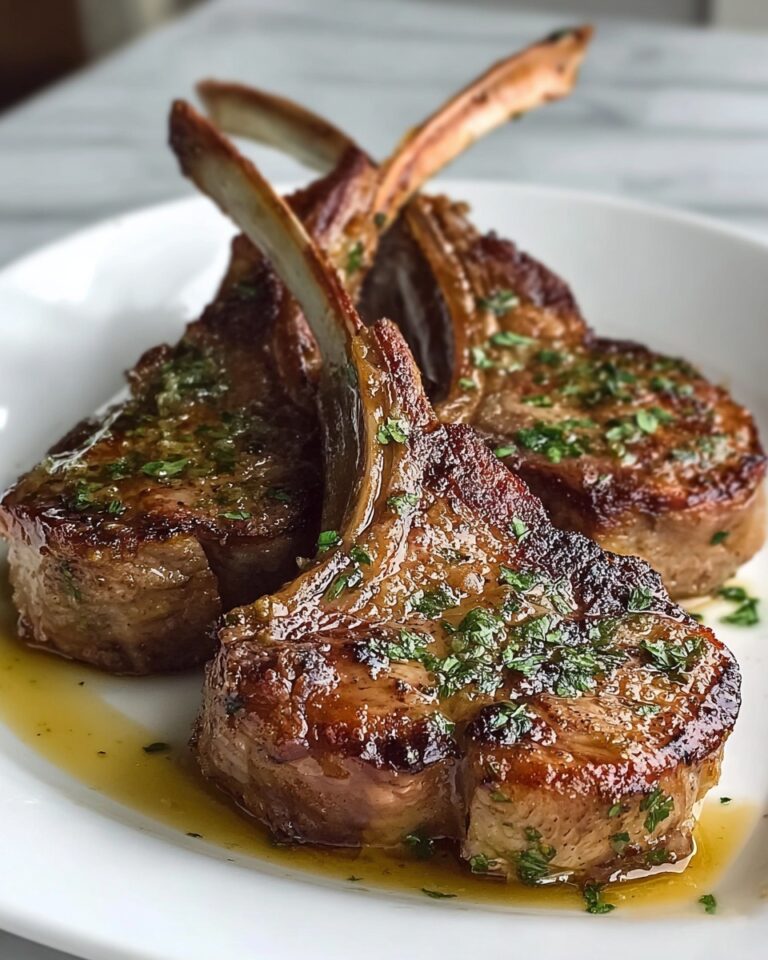 Savory Garlic Herb Lamb Chops for a Cozy Night In Recipe