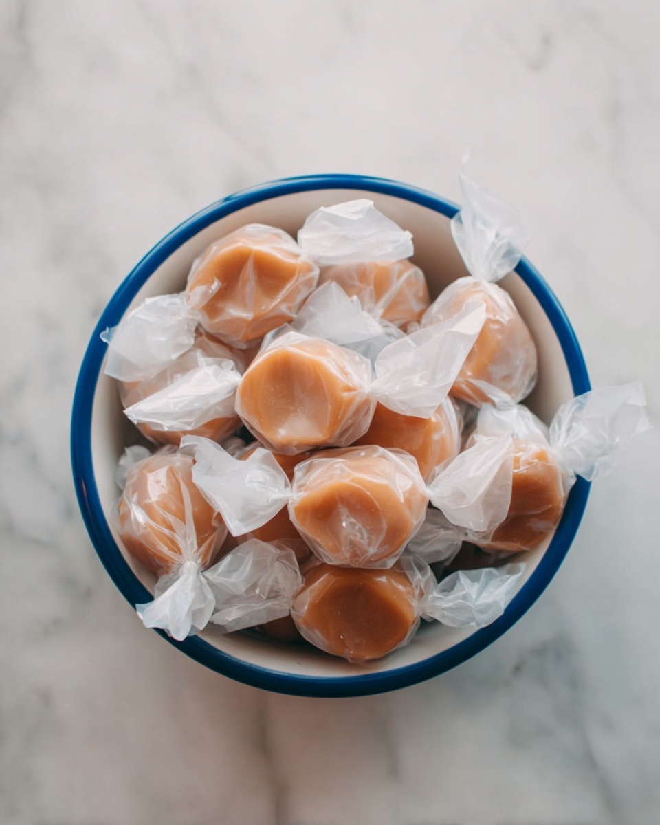Easy Homemade Caramels Recipe - Recipe Image