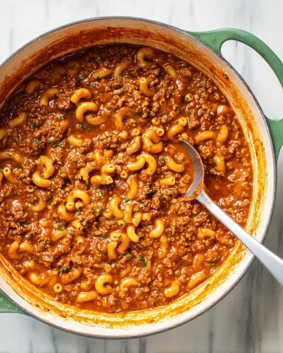 Simple Chili Mac Recipe - Recipe Image