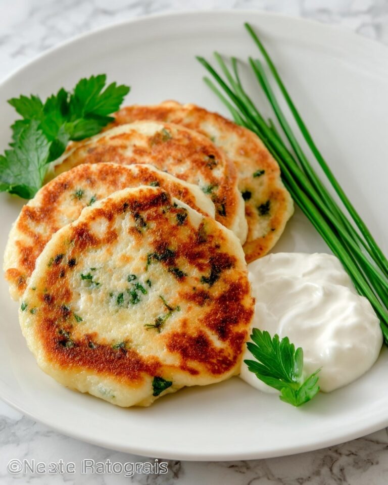 Parmesan Herb Potato Pancakes Recipe