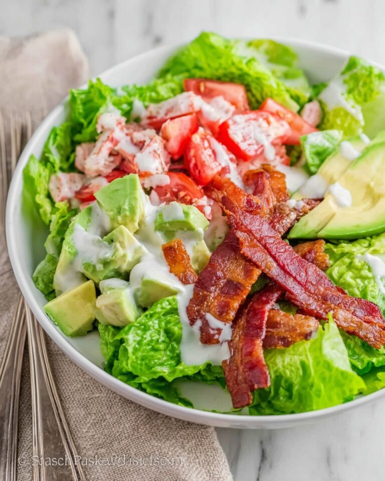 BLT Salad with Avocado Recipe