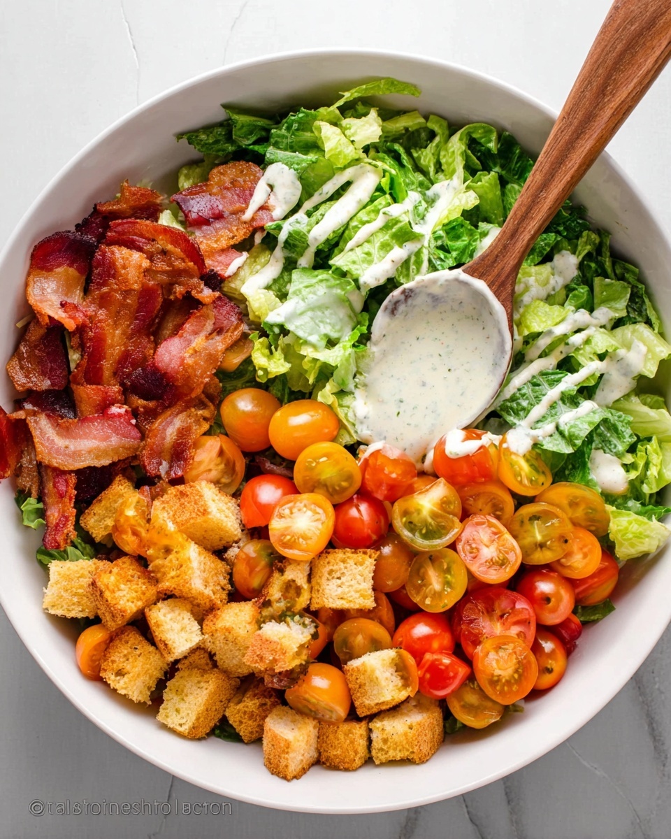 BLT Salad Recipe - Recipe Image