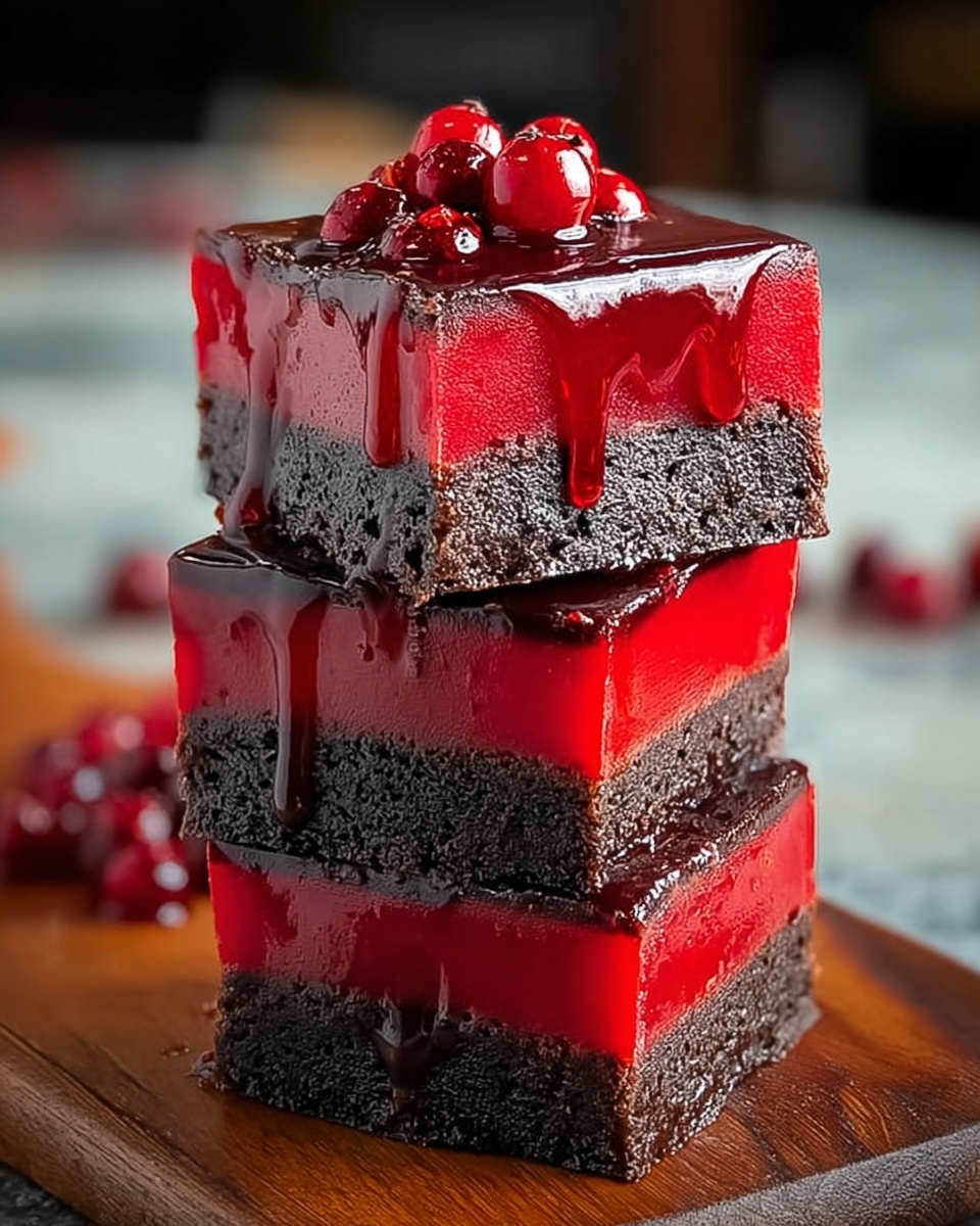 Vampire Fudge Recipe – A Spooky, Sweet Treat for Halloween Recipe - Recipe Image
