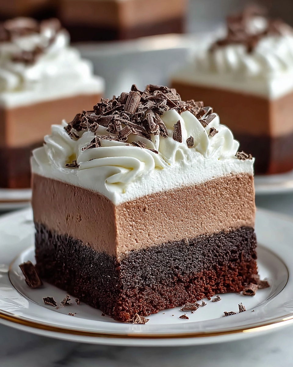 French Silk Brownies Recipe - Recipe Image