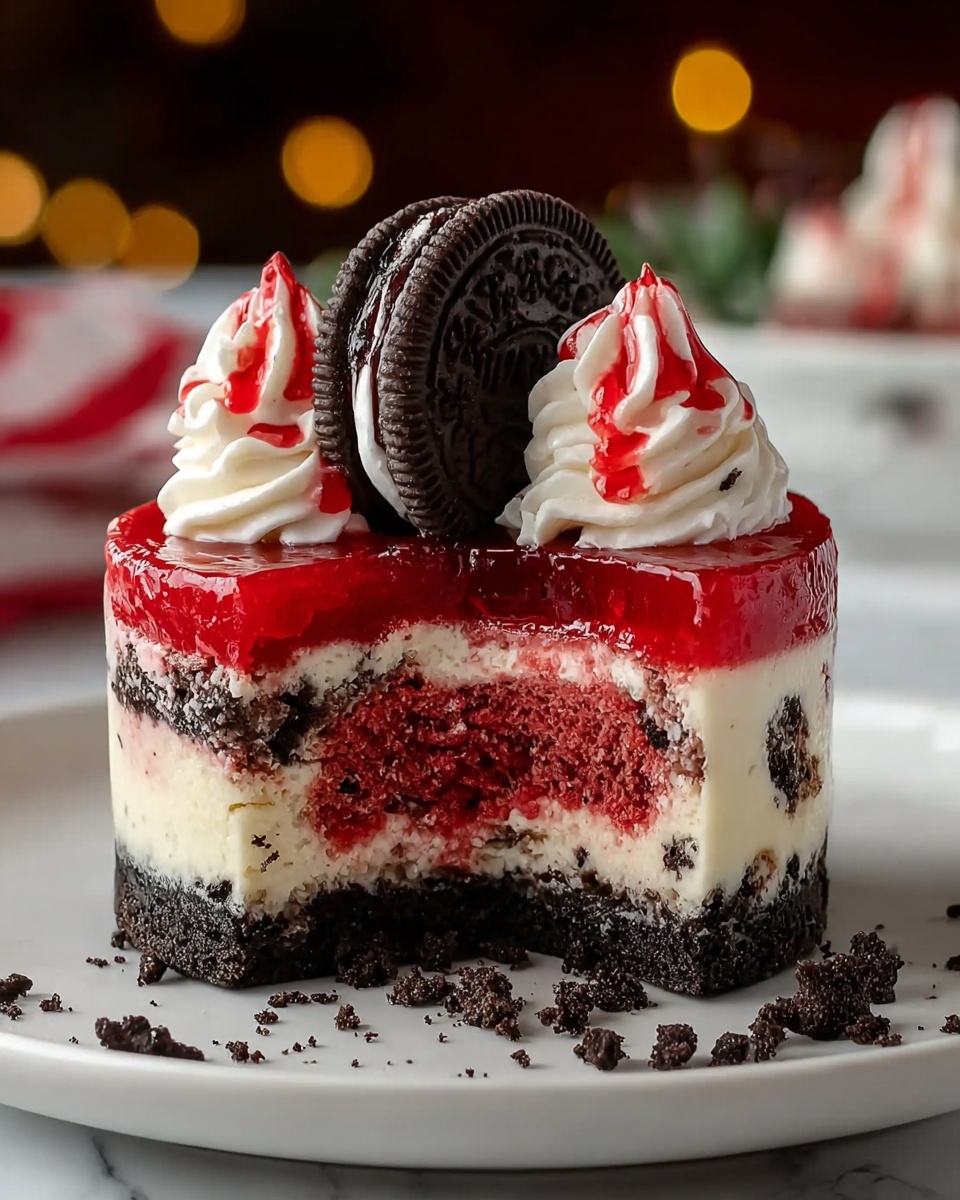 Christmas Red Velvet Cheesecake – A Festive and Delicious Holiday Dessert Recipe - Recipe Image