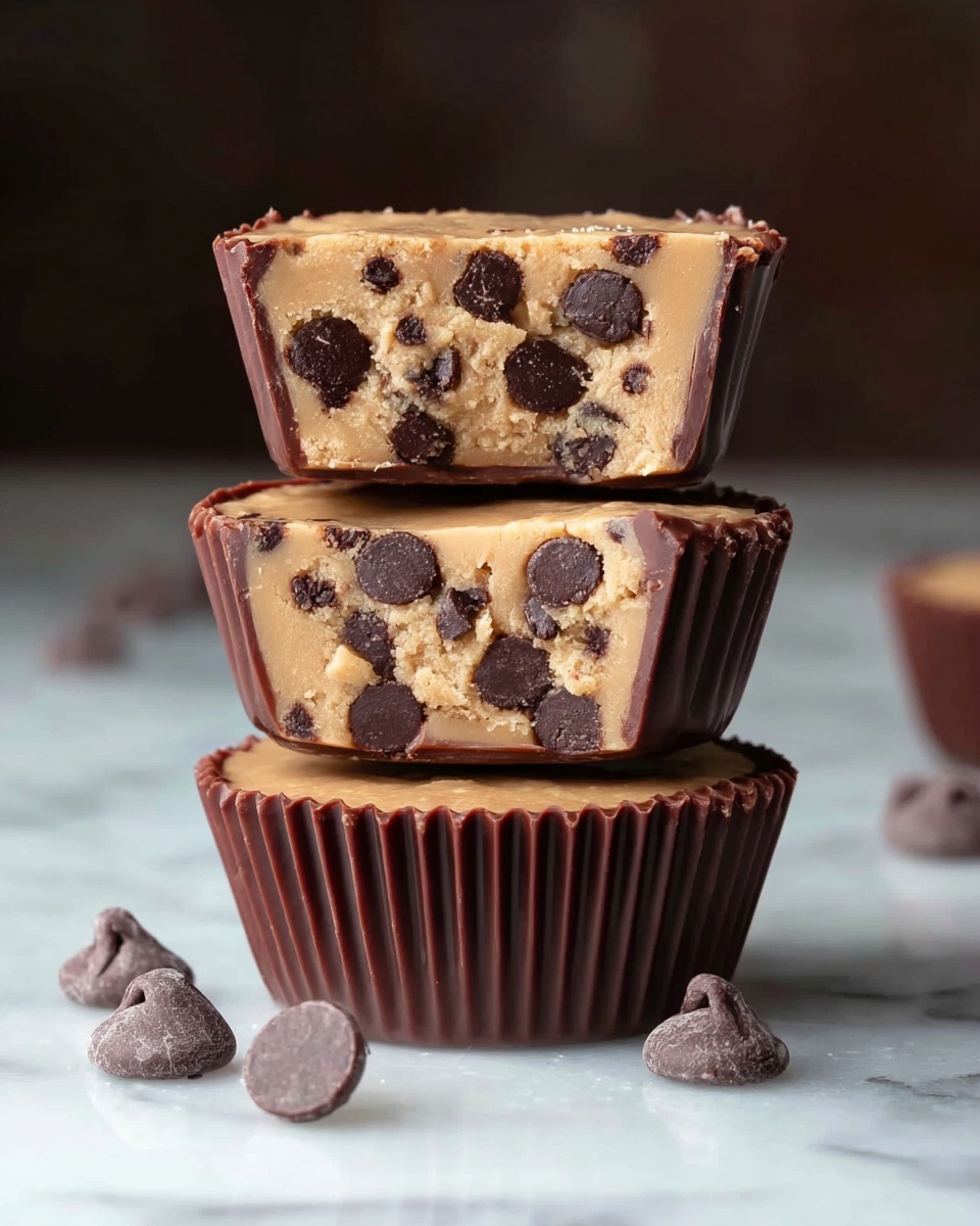 Chocolate Chip Cookie Dough Cups Recipe - Recipe Image