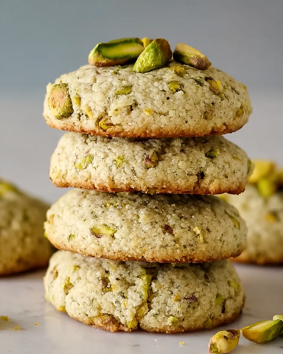 Pistachio Cream Cookies Recipe - Recipe Image
