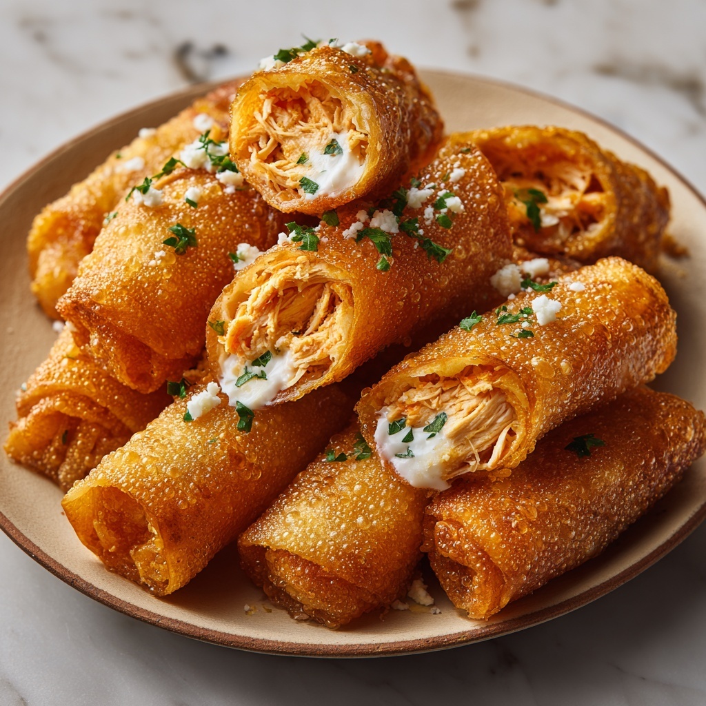 Buffalo Chicken Poppers: Spicy, Cheesy, and Crowd-Pleasing Bites Recipe - Recipe Image