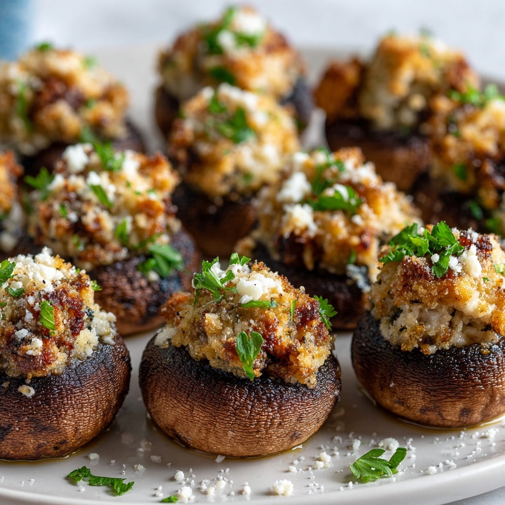 Sausage Stuffed Mushrooms Recipe - Recipe Image