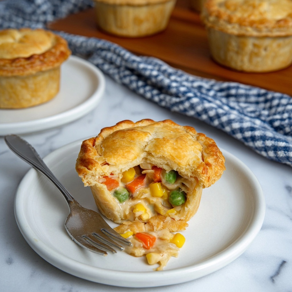 Leftover Turkey Mini Pot Pies Recipe - Recipe Image
