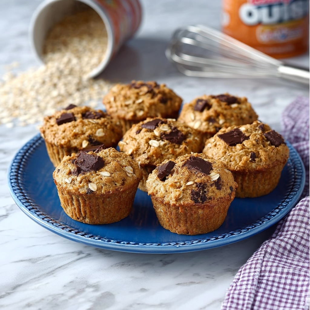 Healthy Sweet Potato Oatmeal Muffins Recipe - Recipe Image