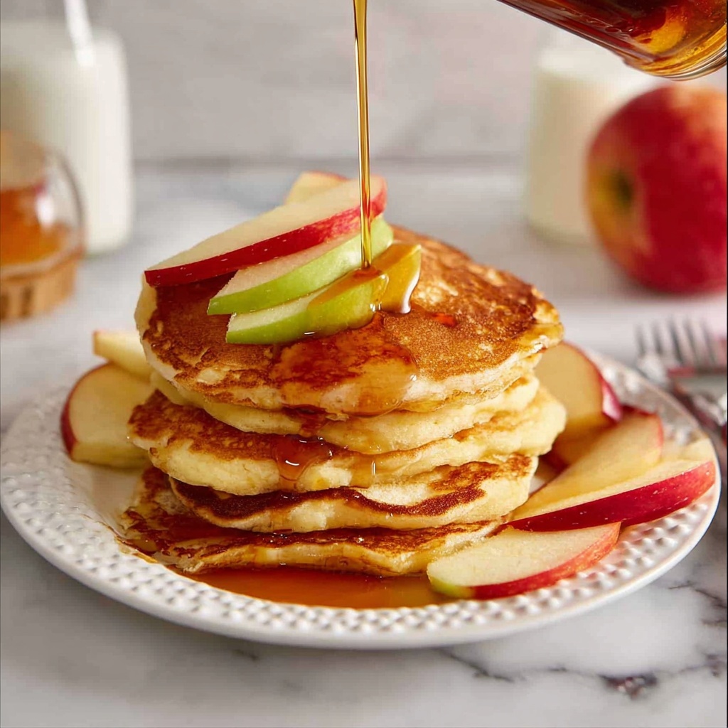 Apple Cinnamon Pancakes Recipe - Recipe Image