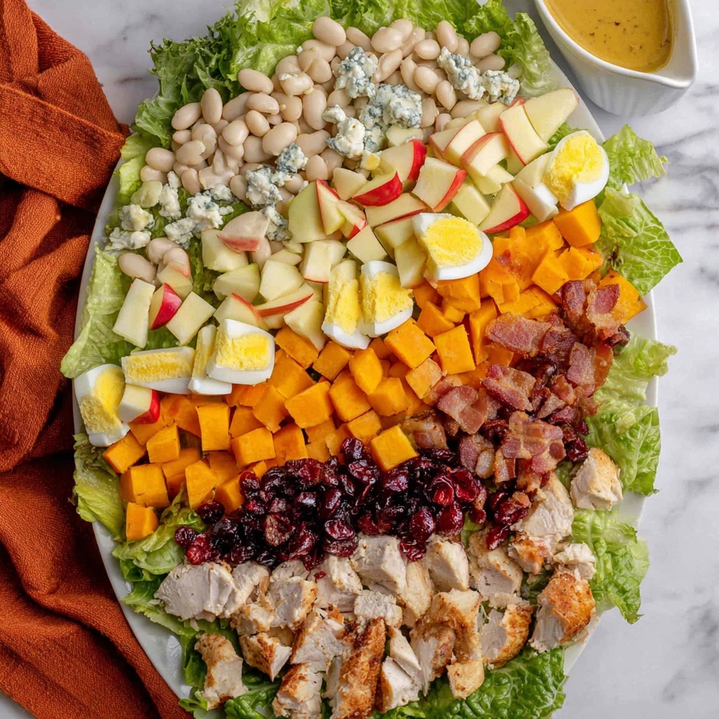 Fall Cobb Salad Recipe - Recipe Image