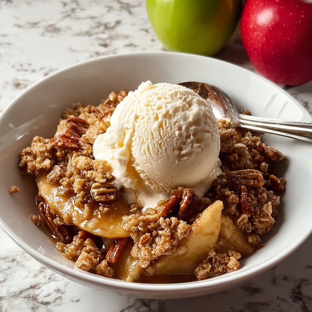 Warm Spiced Baked Apple Crisp Recipe - Recipe Image