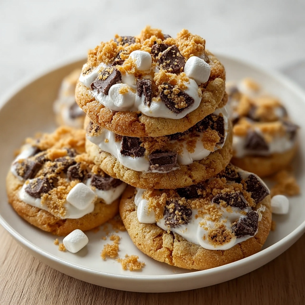 Pumpkin S'mores Cookies Recipe - Recipe Image