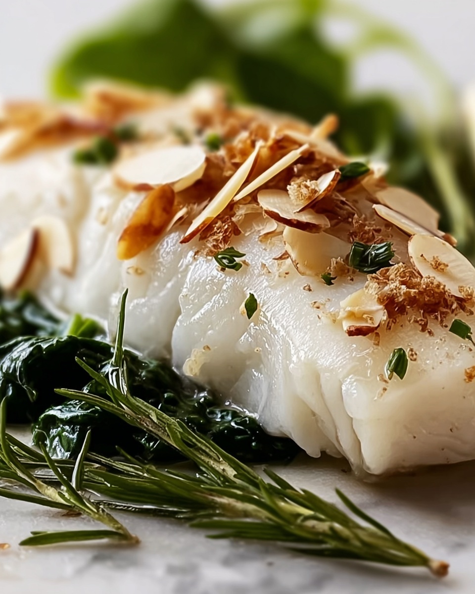 Coconut-Poached Fish With Spinach: A Tropical Dinner Delight Recipe - Recipe Image