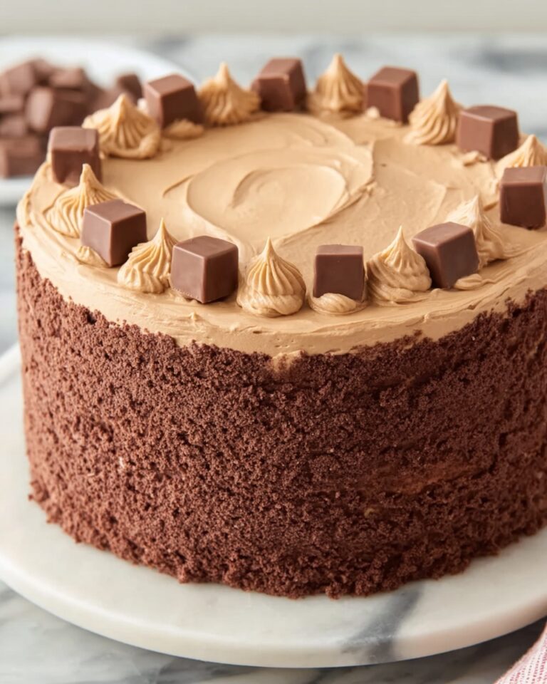 Peanut Butter Chocolate Layer Cake Recipe