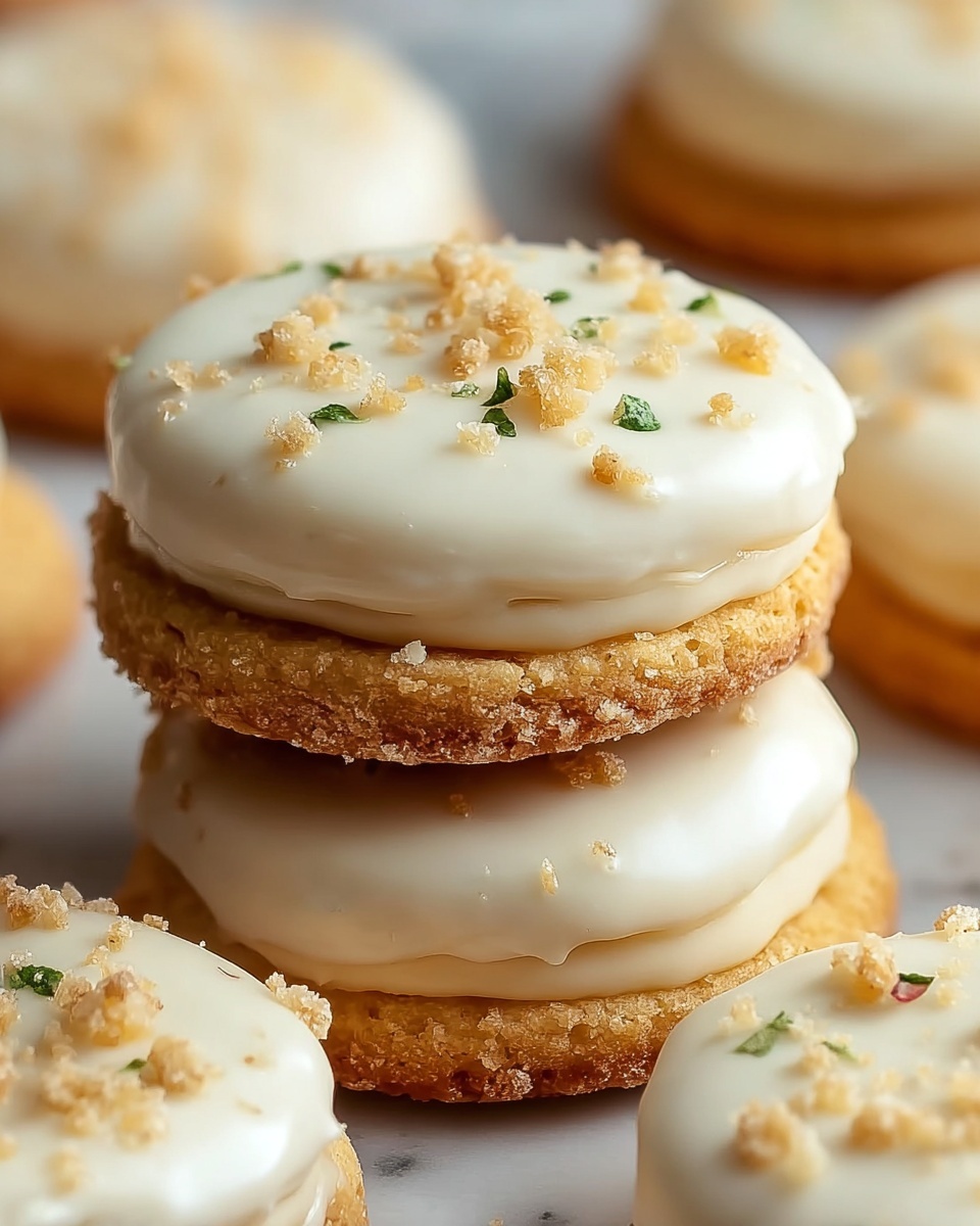 Ritz Crackers with Peanut Butter and White Chocolate Recipe - Recipe Image