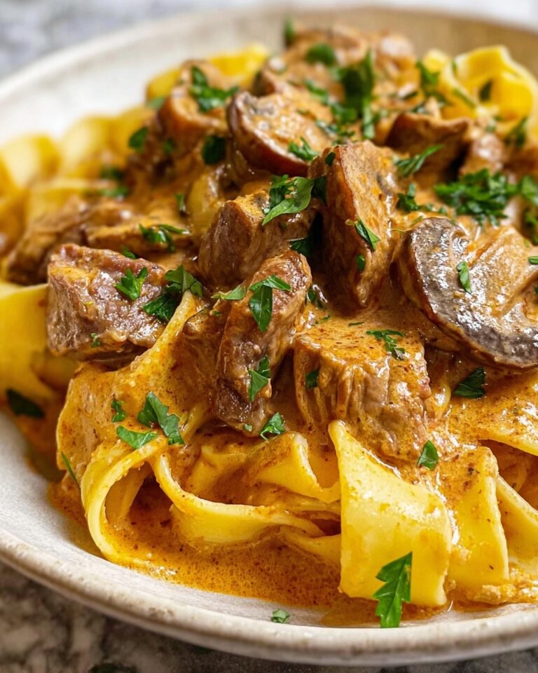 Quick and Easy Ground Beef Stroganoff Recipe