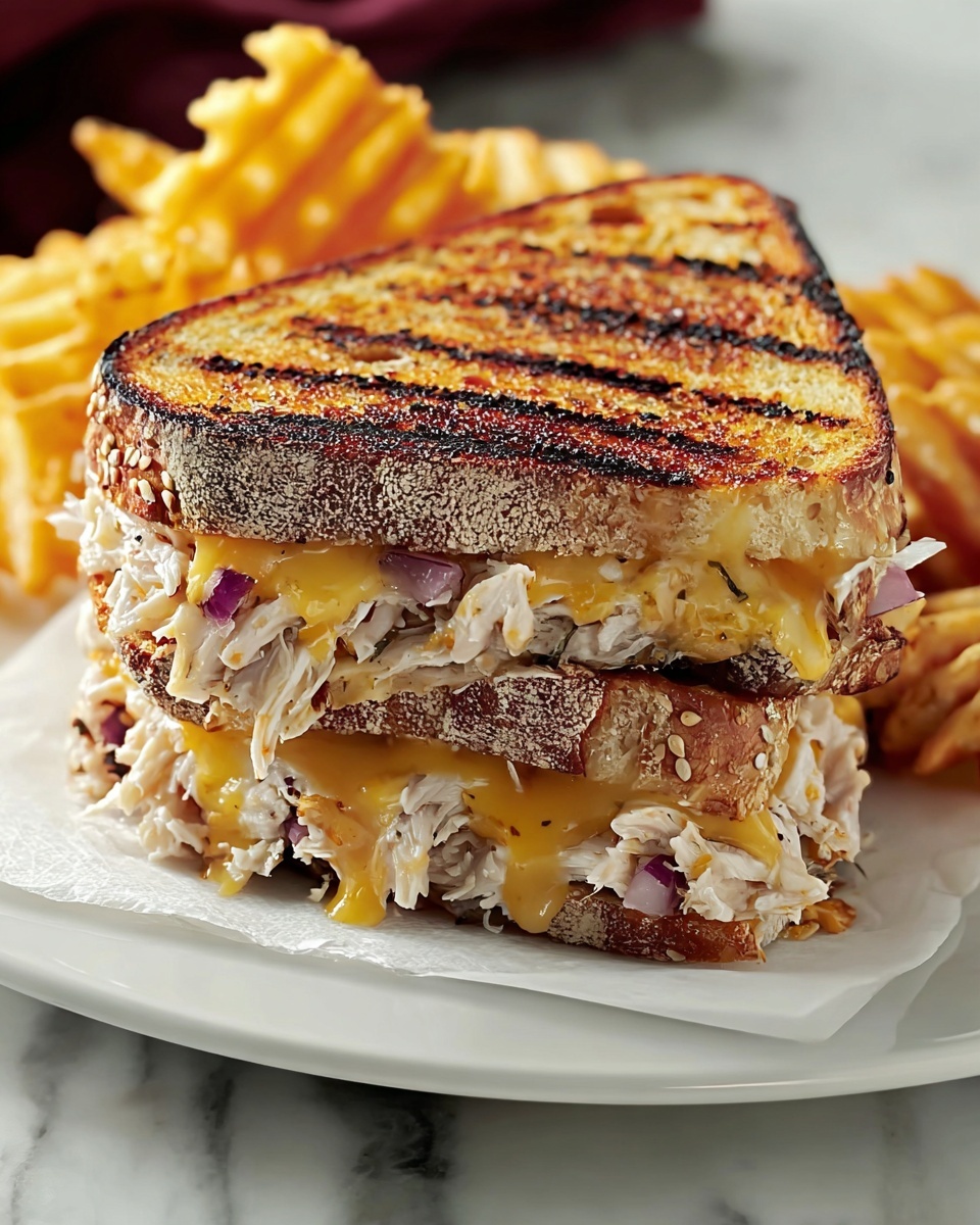 Grilled Turkey Reuben Sandwich Recipe - Recipe Image