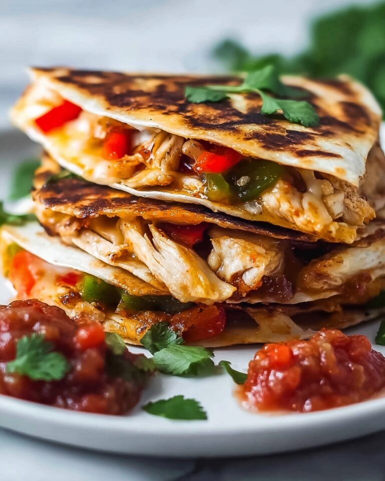 Chicken Fajita Quesadillas Recipe