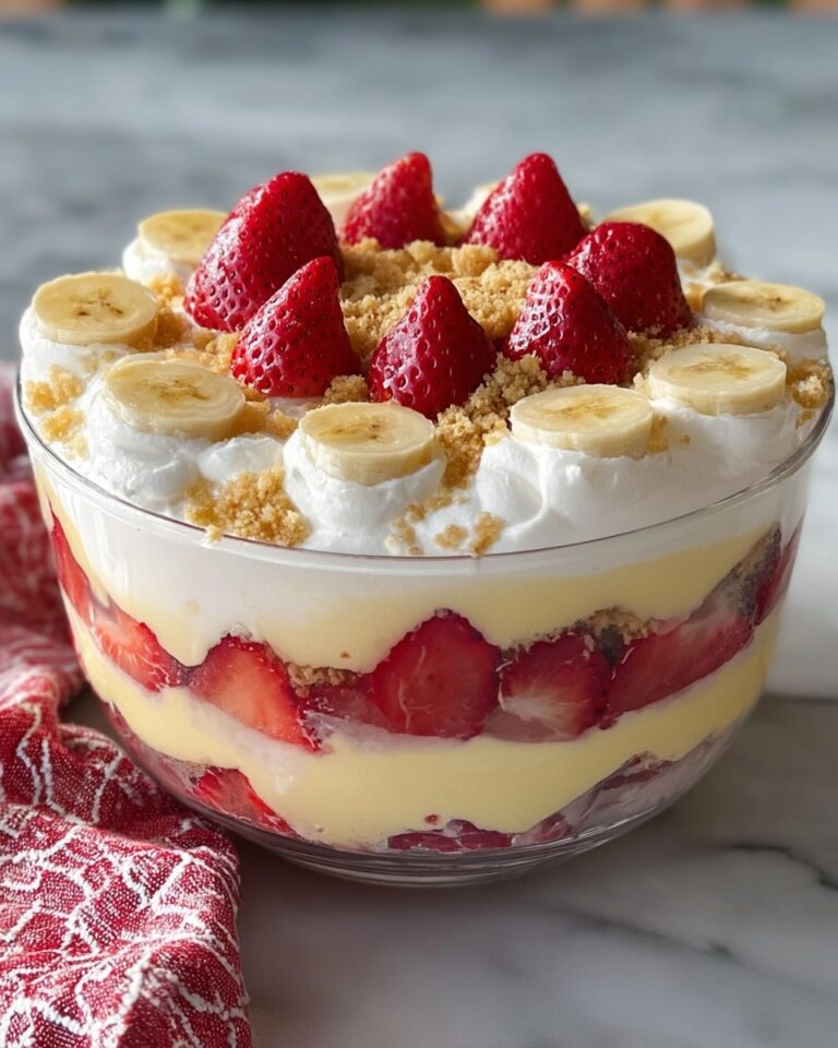 Strawberry Crunch Banana Pudding Recipe
