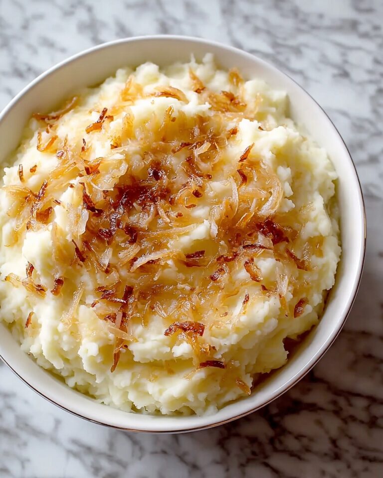 French Onion Mashed Potatoes Recipe