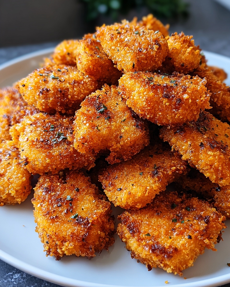 Homemade BBQ Chip Chicken Nuggets Recipe - Recipe Image