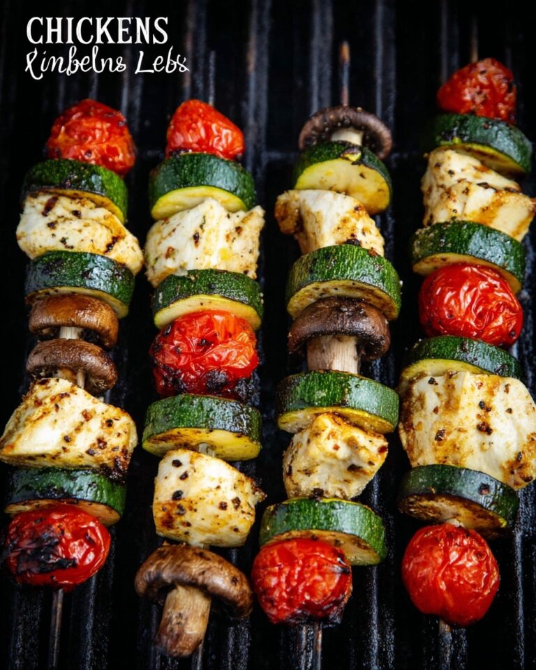 Lemon Grilled Chicken Kabobs Recipe
