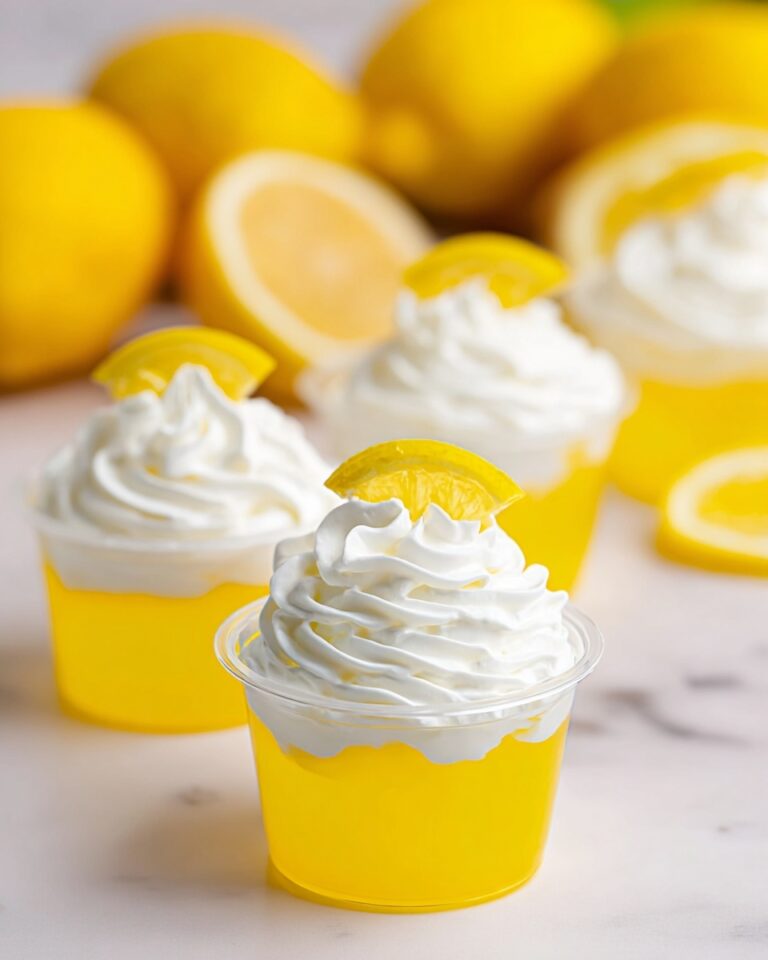 Lemon Drop Jello Shots Recipe