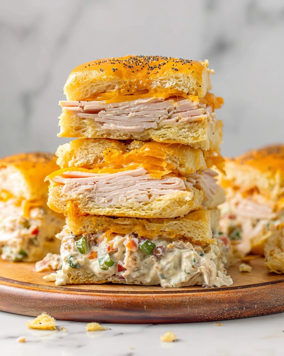 Jalapeno Popper Chicken Slider Sandwiches Recipe - Recipe Image