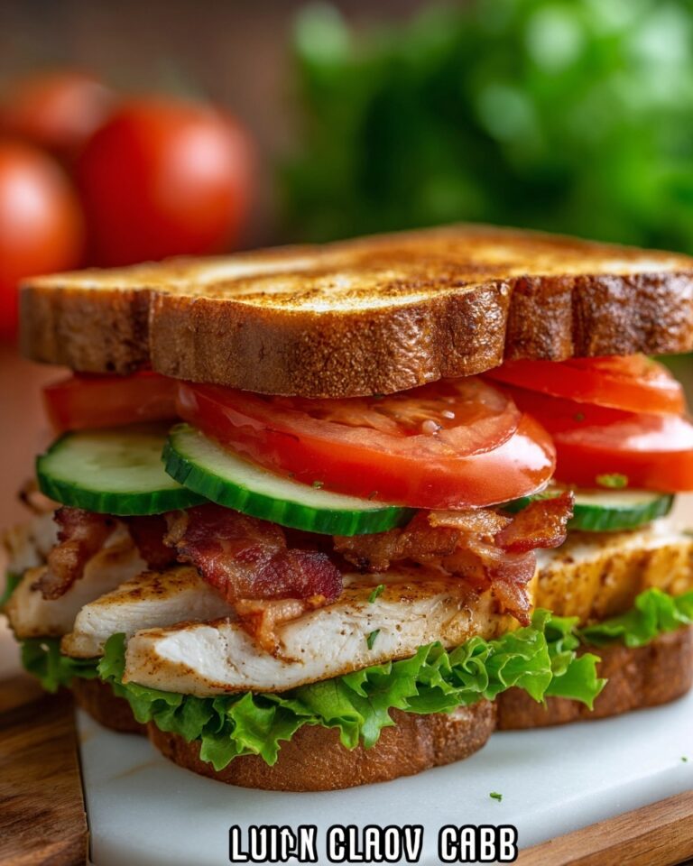 Low Carb Chicken Club Sandwich Recipe