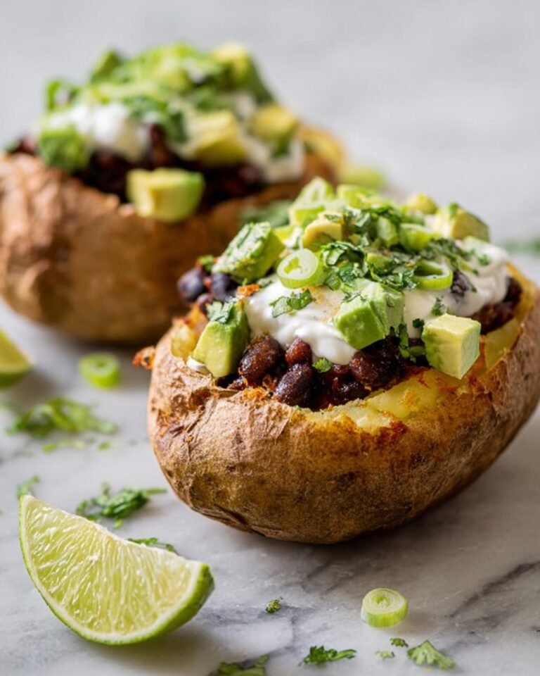 Healthy Stuffed Sweet Potatoes Recipe