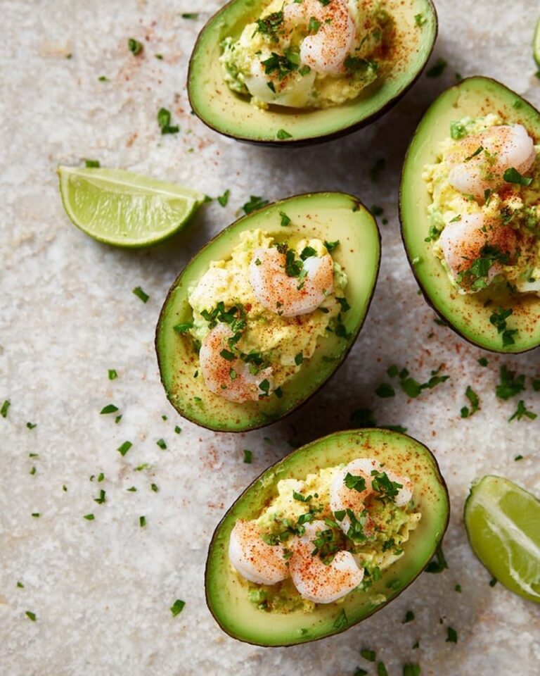Healthy Shrimp Stuffed Avocado Recipe