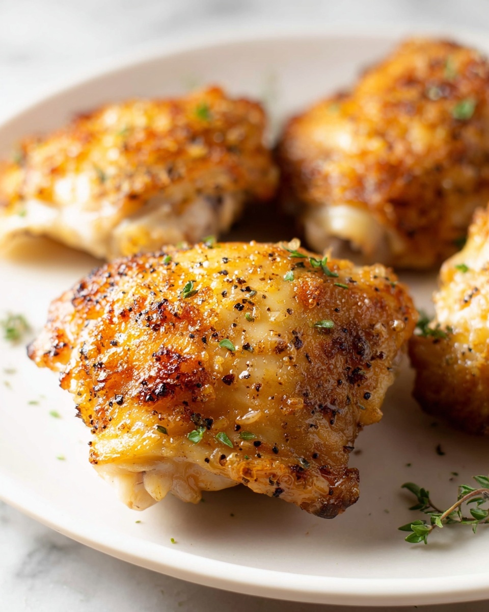 Air Fryer Chicken Thighs Recipe - Recipe Image