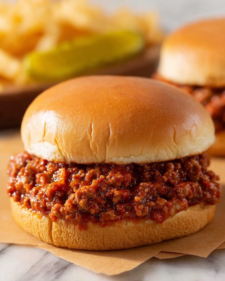 Classic Sloppy Joes Recipe