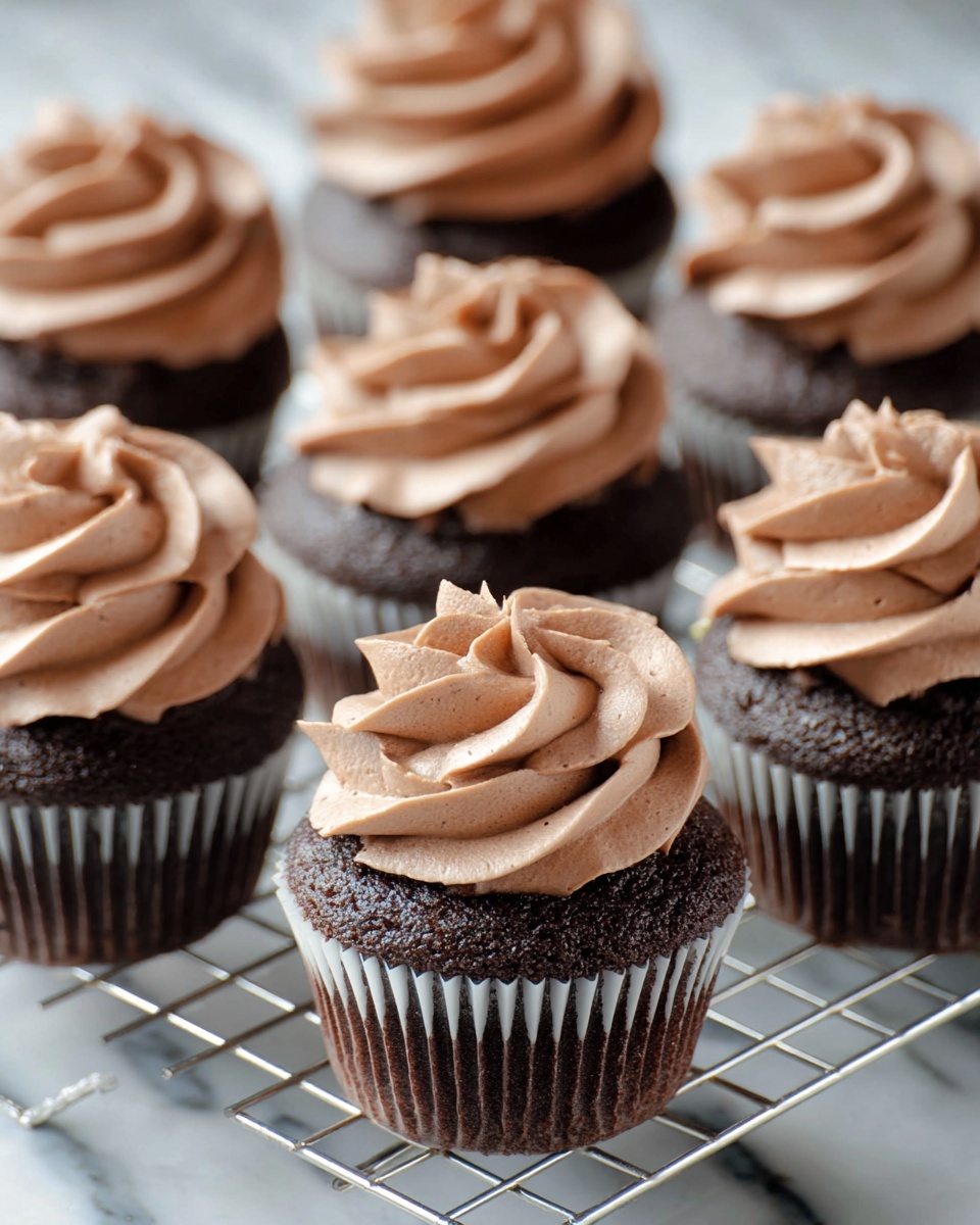 Mini Chocolate Cupcakes Recipe - Recipe Image