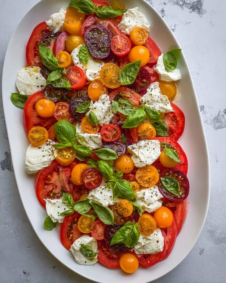 Tomato Burrata Salad Recipe