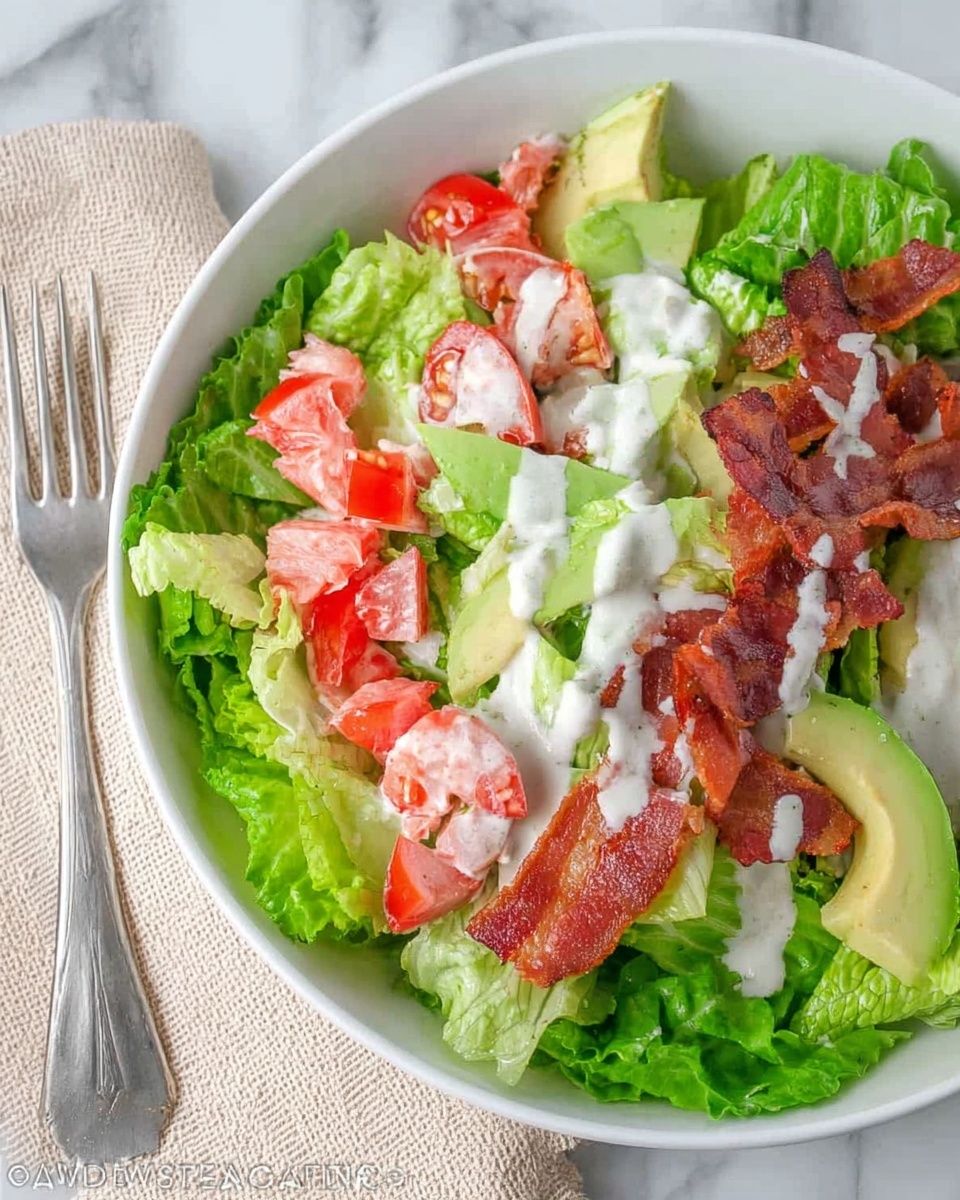 BLT Salad with Avocado Recipe - Recipe Image