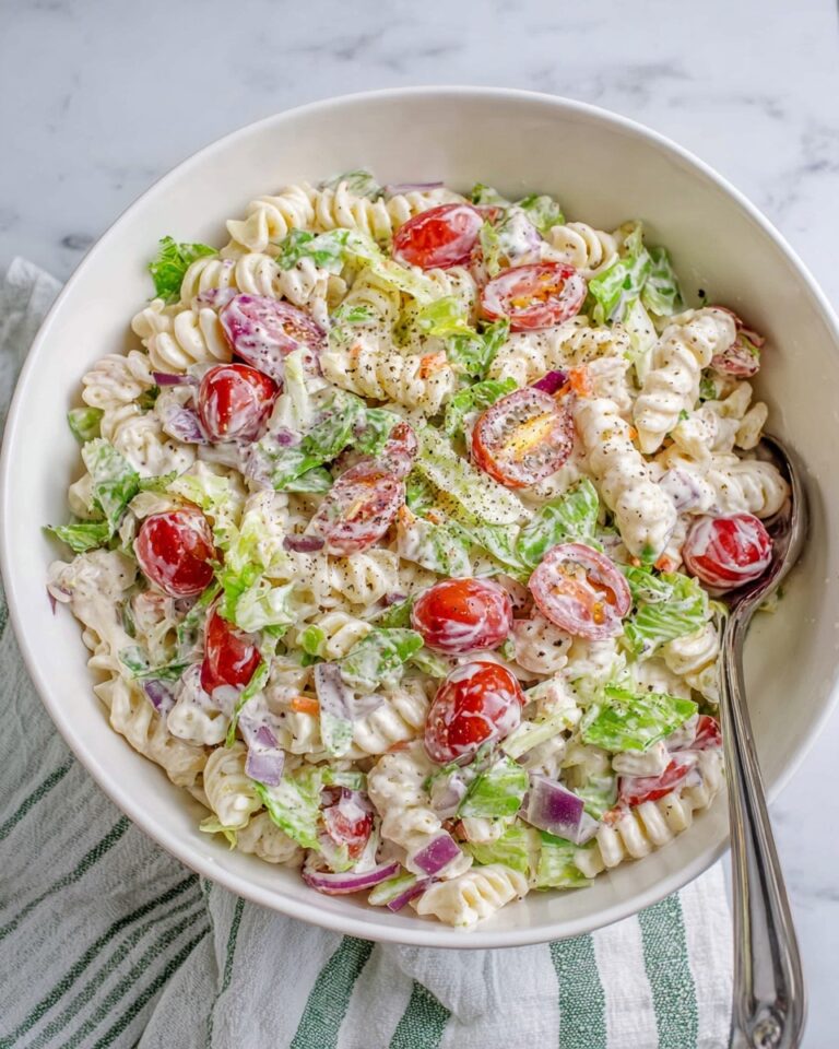BLT Pasta Salad Recipe
