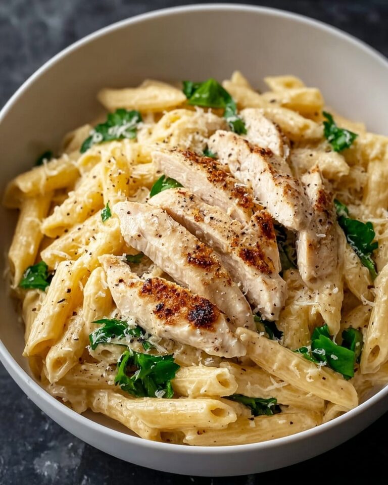Crockpot Garlic Parmesan Chicken Pasta – A Deliciously Creamy, Easy Meal Recipe