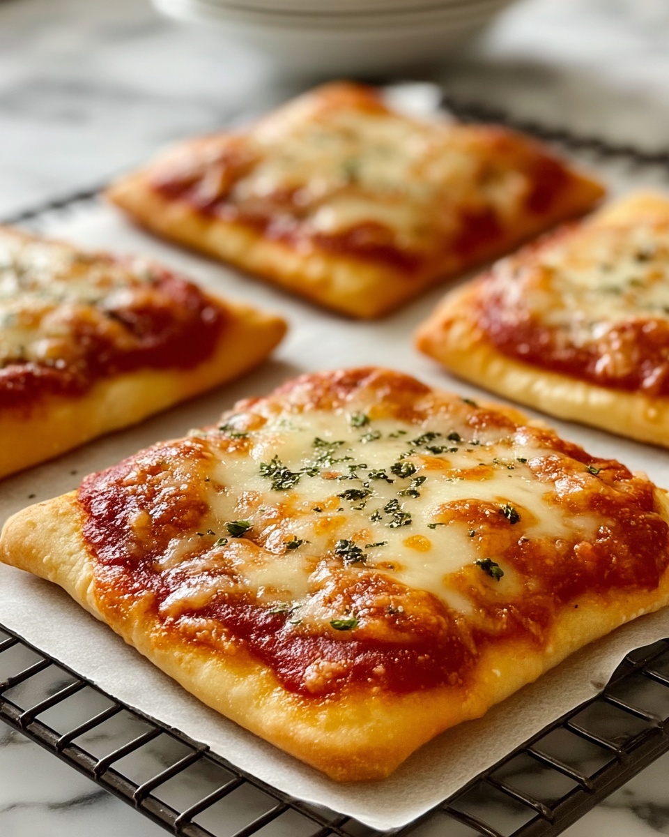 Cheesy Pizza Pockets – The Ultimate Easy Snack or Meal Recipe - Recipe Image