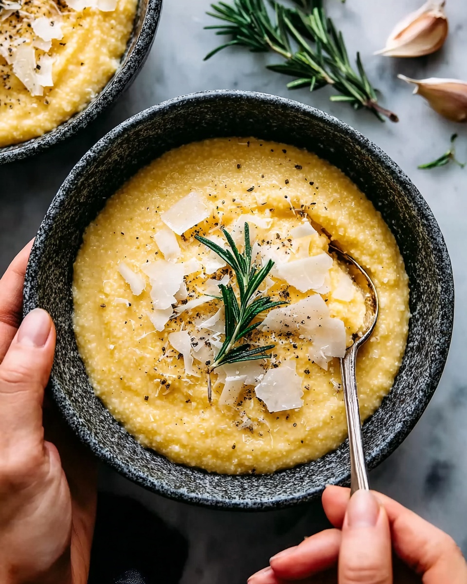 Creamy Parmesan Polenta Recipe - Recipe Image