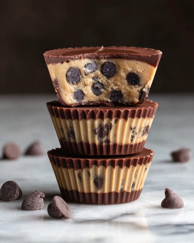 Chocolate Chip Cookie Dough Cups Recipe