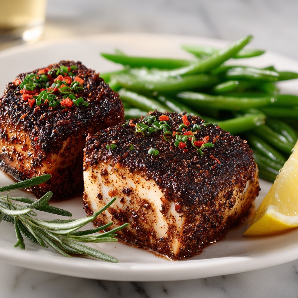 Blackened Balsamic Tuna Steaks: Sweet Heat with a Perfect Sear Recipe - Recipe Image